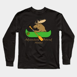 Adventure Bound Moose Long Sleeve T-Shirt